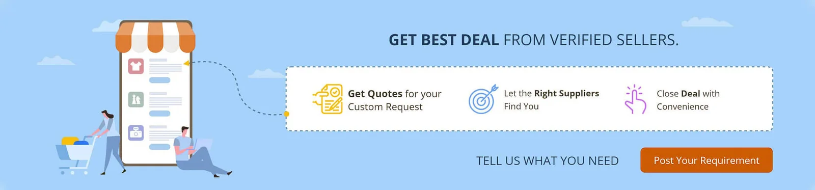 Post Your Requirement Banner